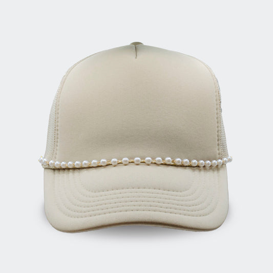 Pearl Trucker Hat Chain