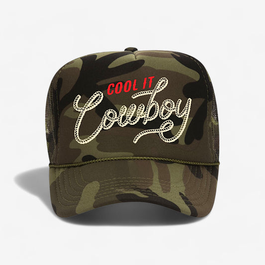 Cool It Cowboy Foam Trucker Hat