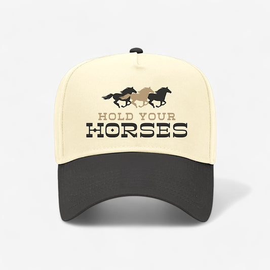 Hold Your Horses Vintage Hat