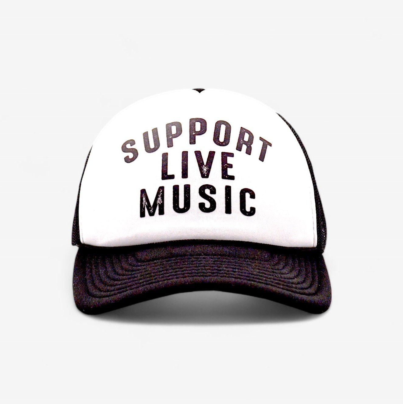 Support Live Music Foam Trucker Hat
