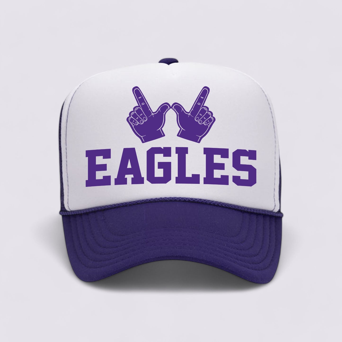 Eagles W Hands Foam Trucker Hat