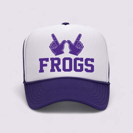 Frogs W Hands Foam Trucker Hat
