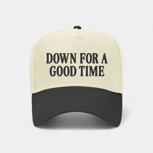 Down for a Good Time Vintage Hat