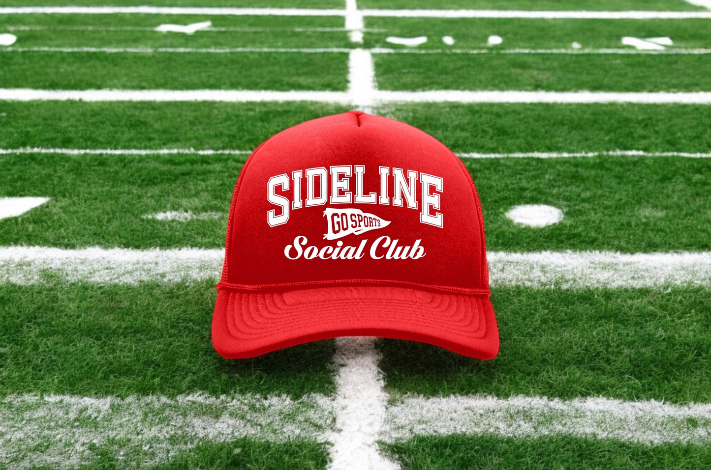Sideline Social Club Foam Trucker Hat