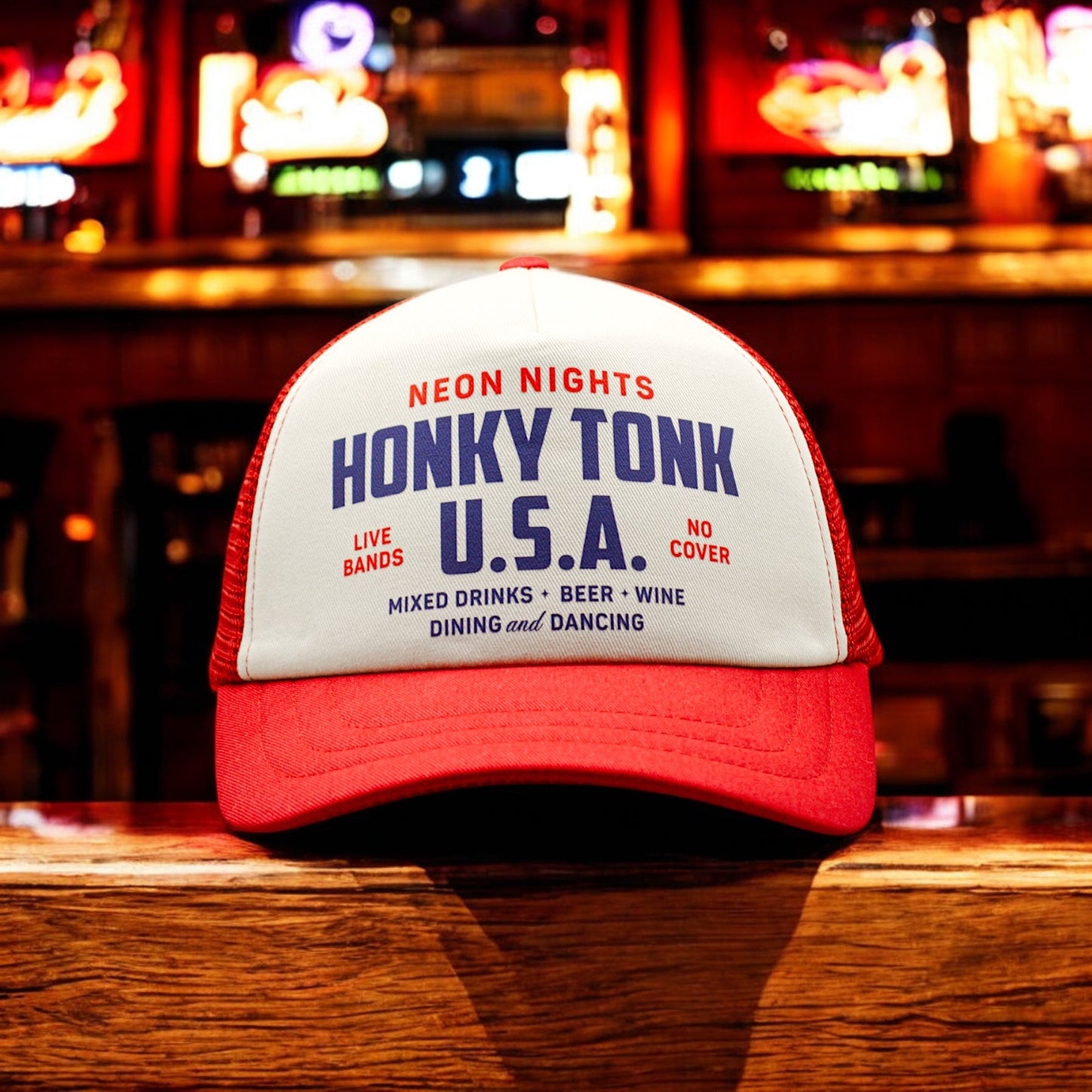 Honky Tonk USA Foam Trucker Hat
