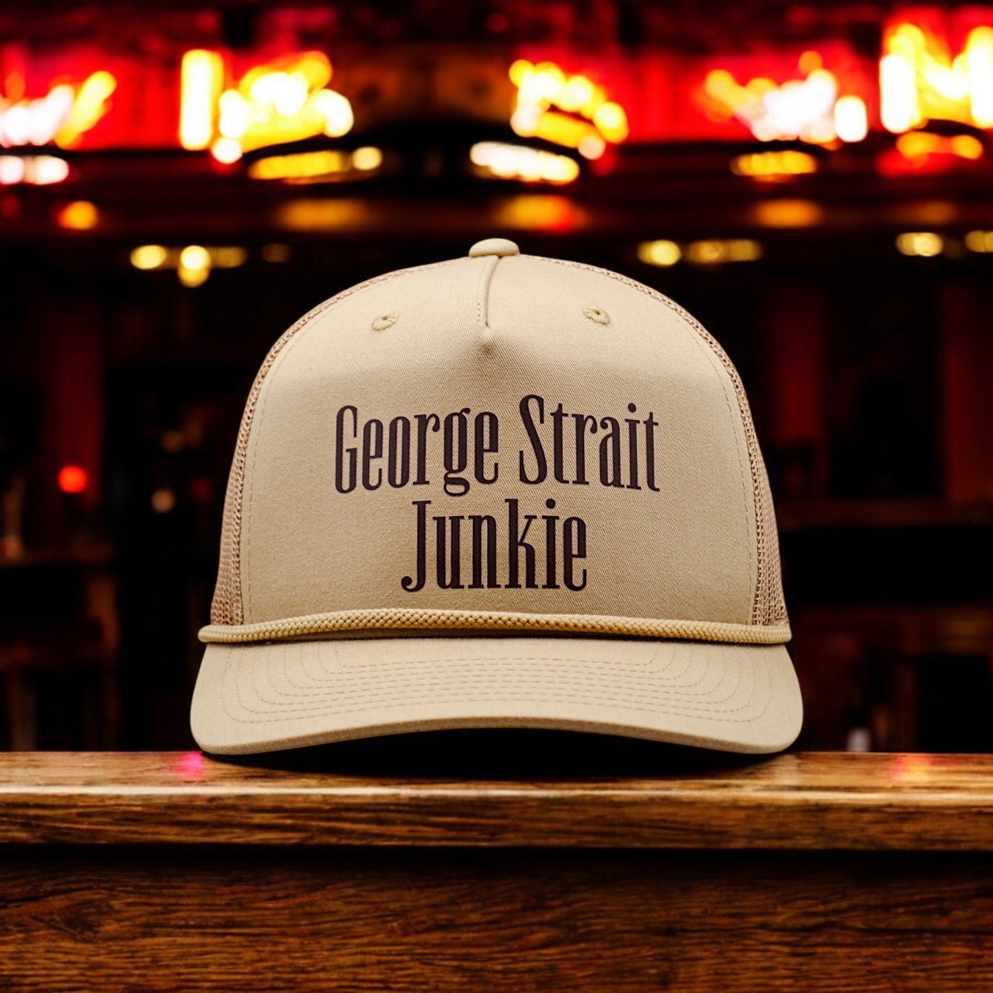 George Strait Junkie Trucker Hat