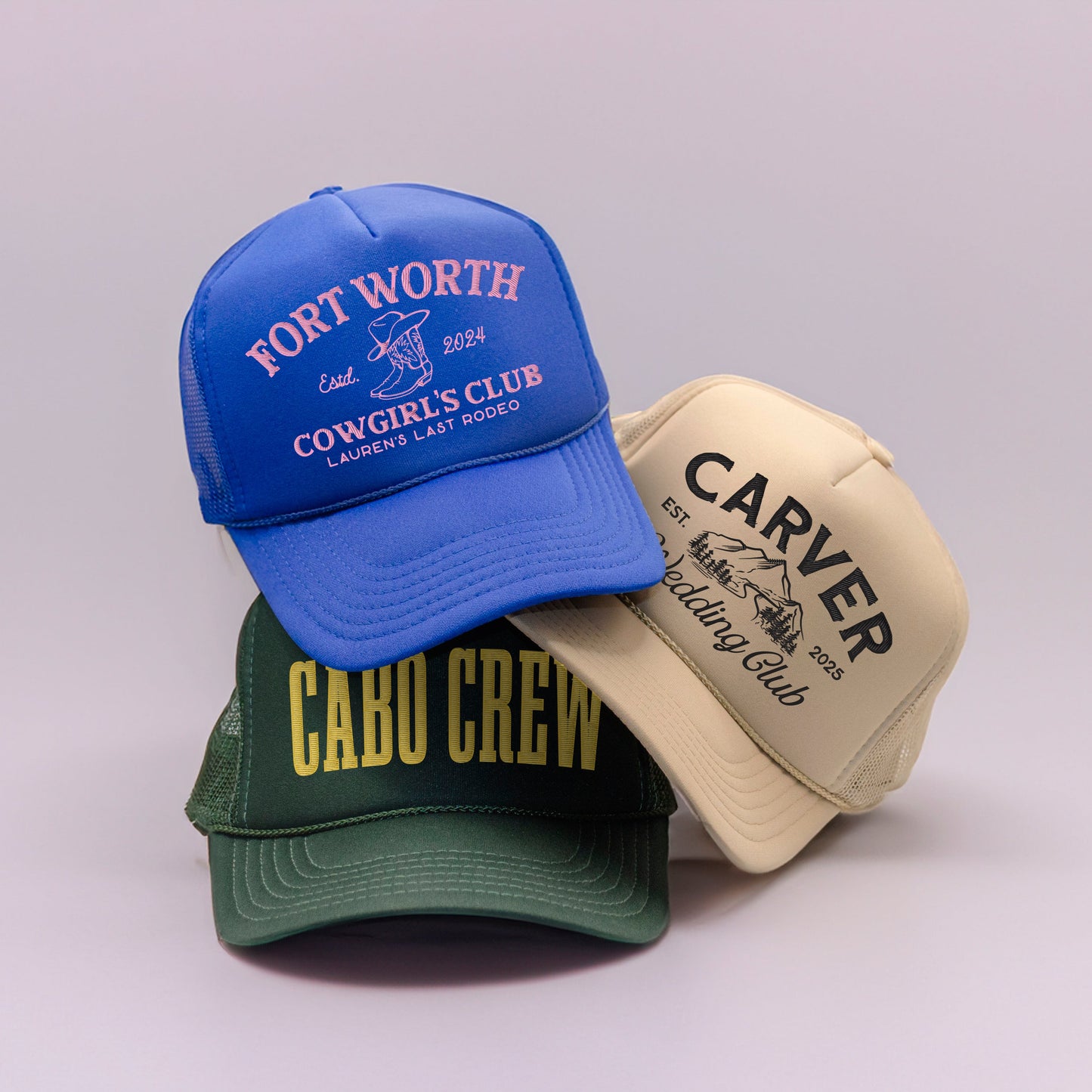 Custom Trucker Hats - Embroidered
