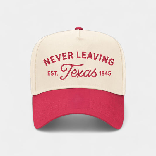 Never Leaving Texas Vintage Hat